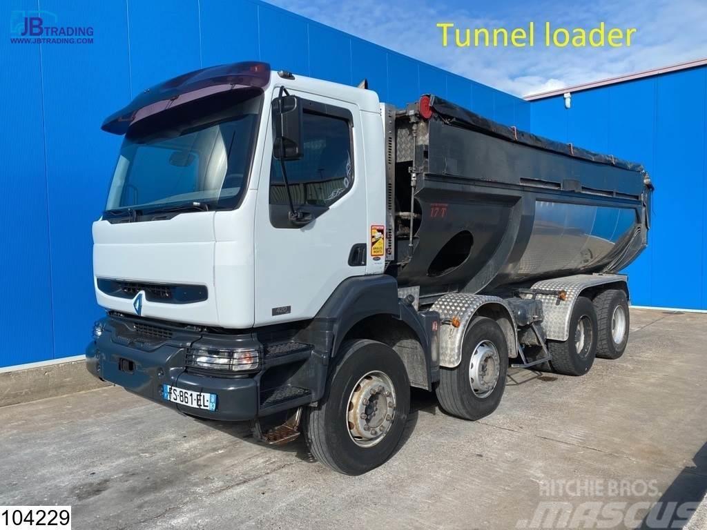 Renault Kerax 420 8x4,Tunnel loader,Retarder,Steel suspens Kiperi kamioni
