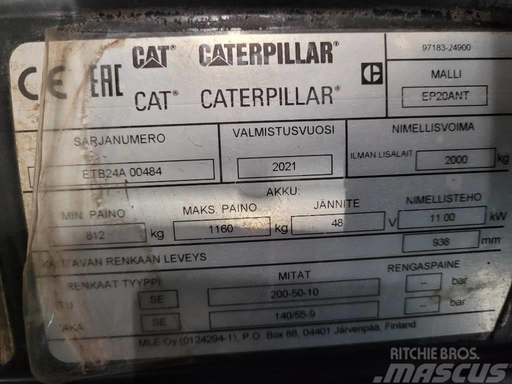 CAT EP 20 Električni viljuškari