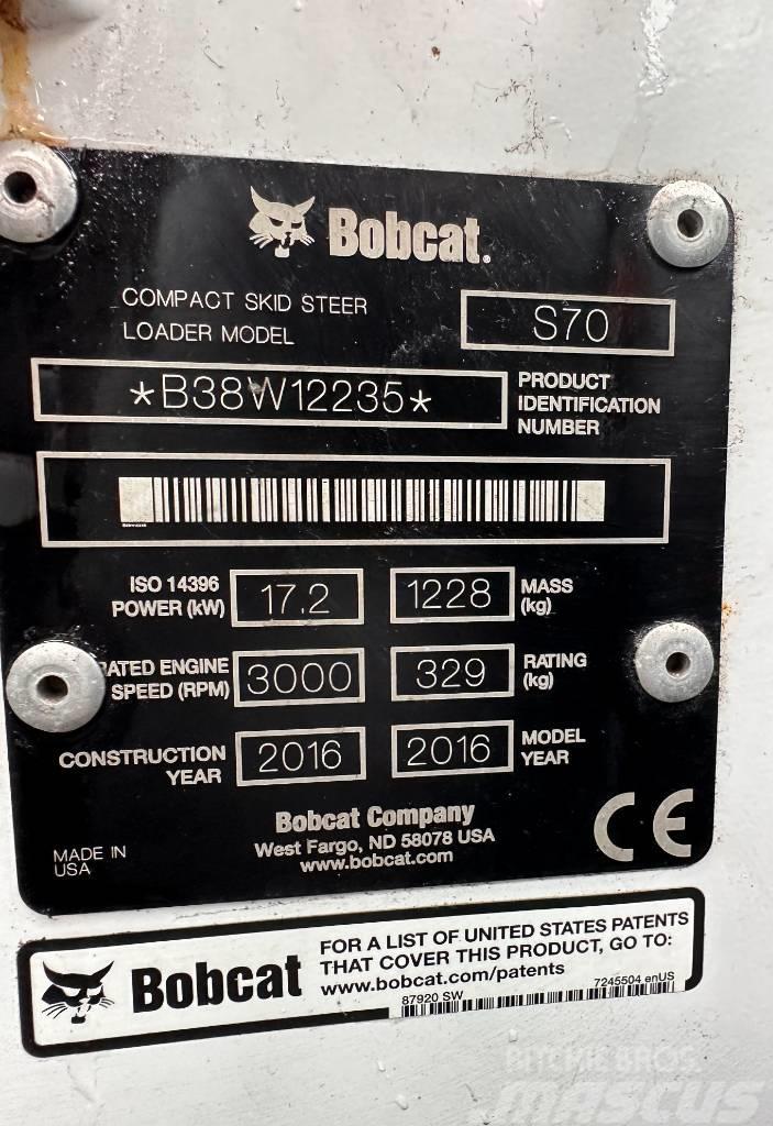 Bobcat S 70 Skid steer mini utovarivači