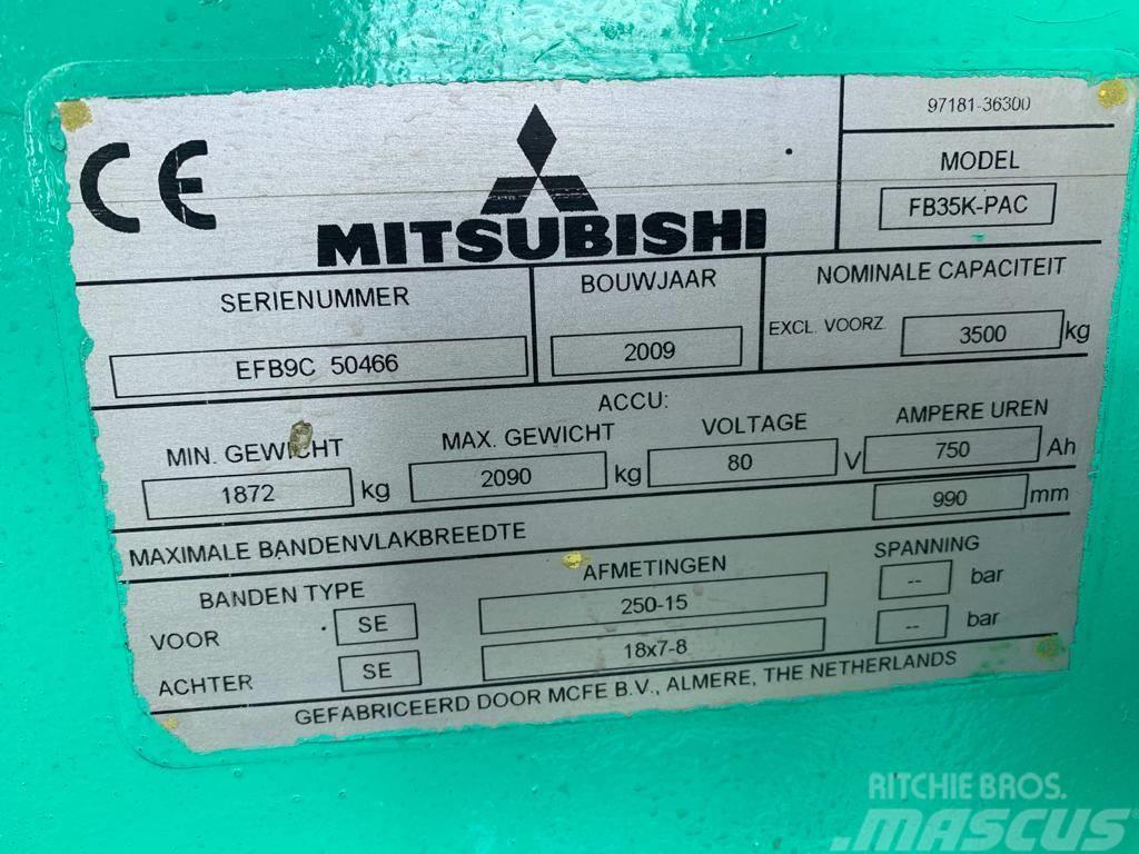 Mitsubishi FB35K-PAC Električni viljuškari