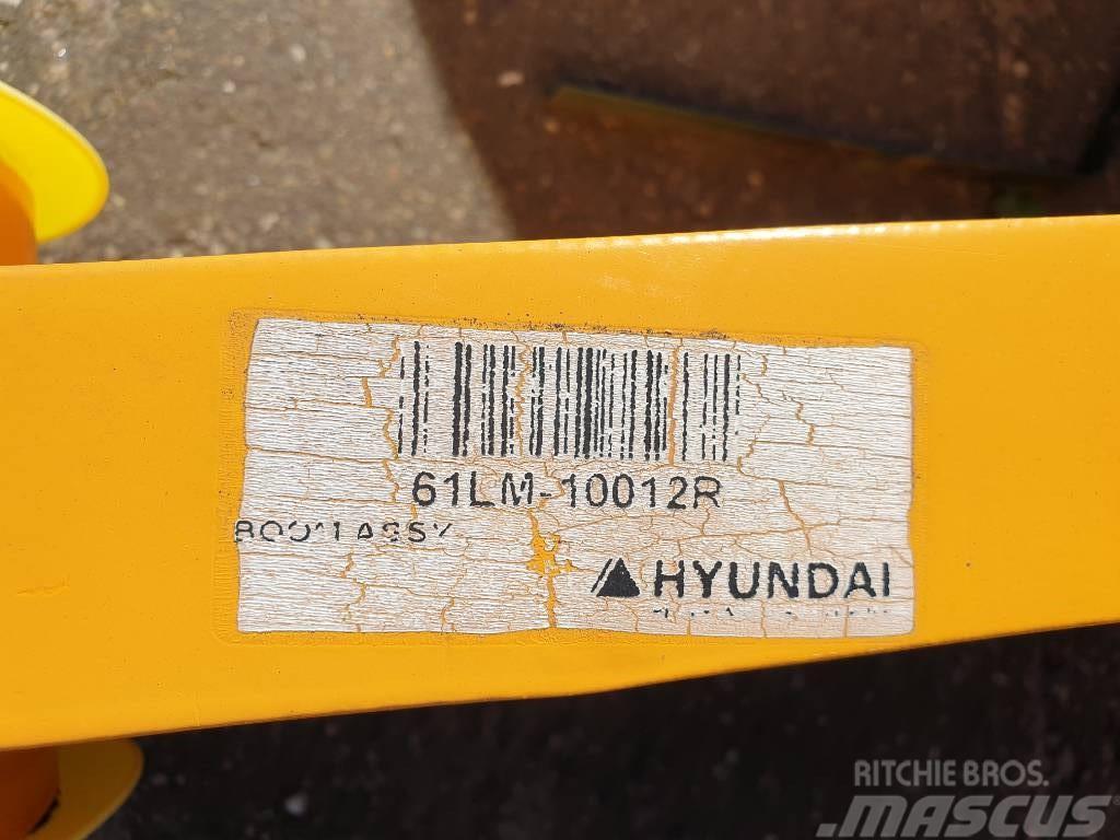 Hyundai Loader boom HL757 Šasija i vešenje