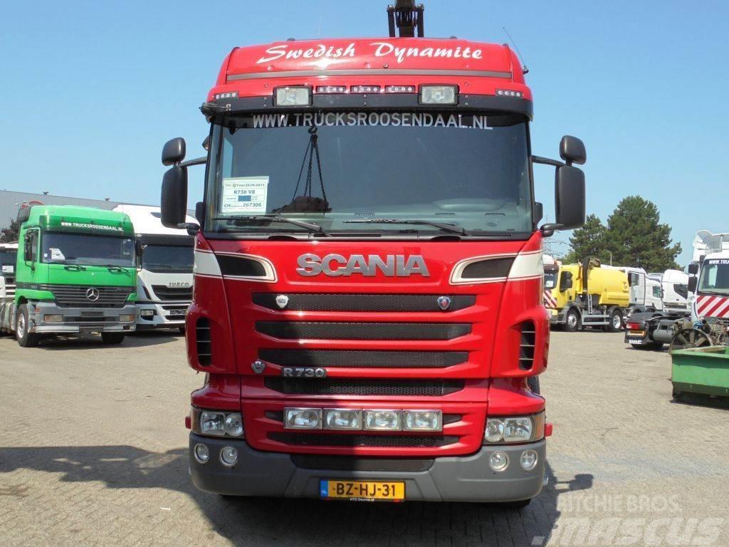 Scania R730 V8 + Euro 5 + Loglift 115Z + 6X4 + DISCOUNTED Polovne dizalice za sve terene