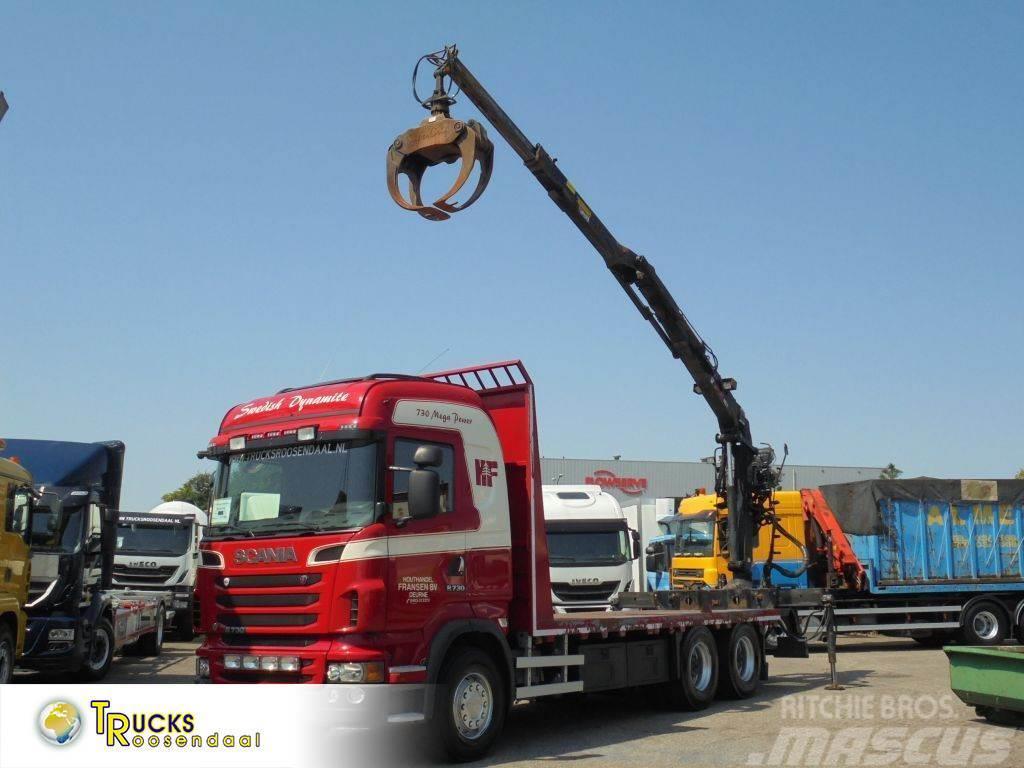 Scania R730 V8 + Euro 5 + Loglift 115Z + 6X4 + DISCOUNTED Polovne dizalice za sve terene