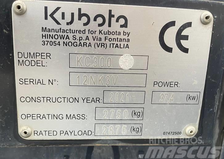 Kubota KC300HR-5 Damperi na gusenice
