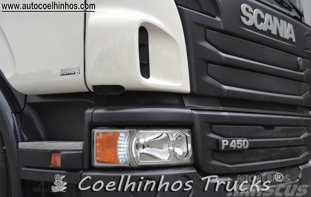 Scania P 450  // 2017 Rol kiper kamioni sa kukom za podizanje tereta