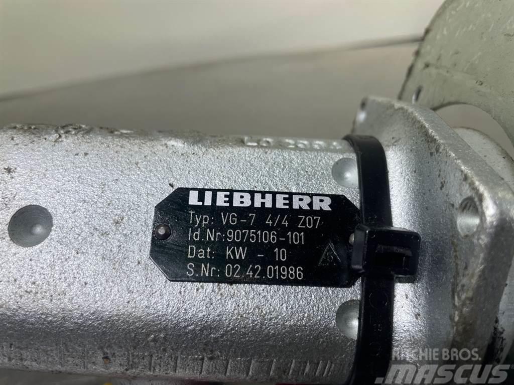 Liebherr A924B-9075106-Servo valve/Servoventil Hidraulika