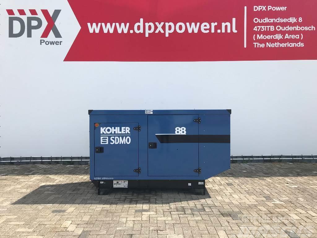 Sdmo J88 - 88 kVA Generator - DPX-17105 Dizel generatori