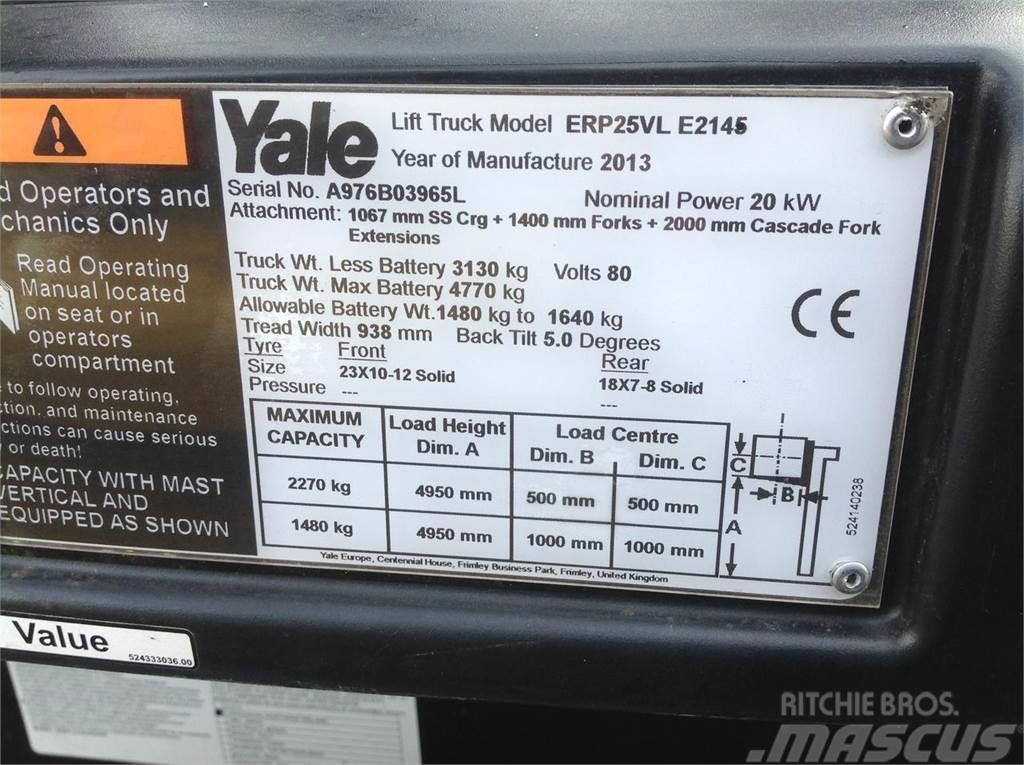 Yale ERP 25 VL heftruck Električni viljuškari