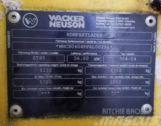 Wacker Neuson ST45 Utovarivaču guseničara
