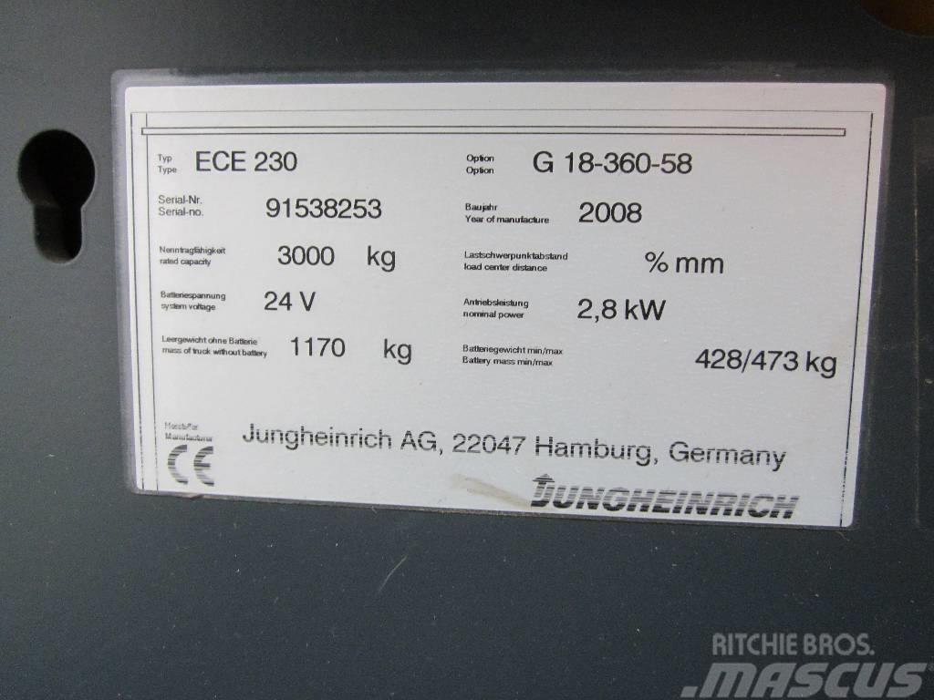 Jungheinrich ECE230 Električni viljuškari