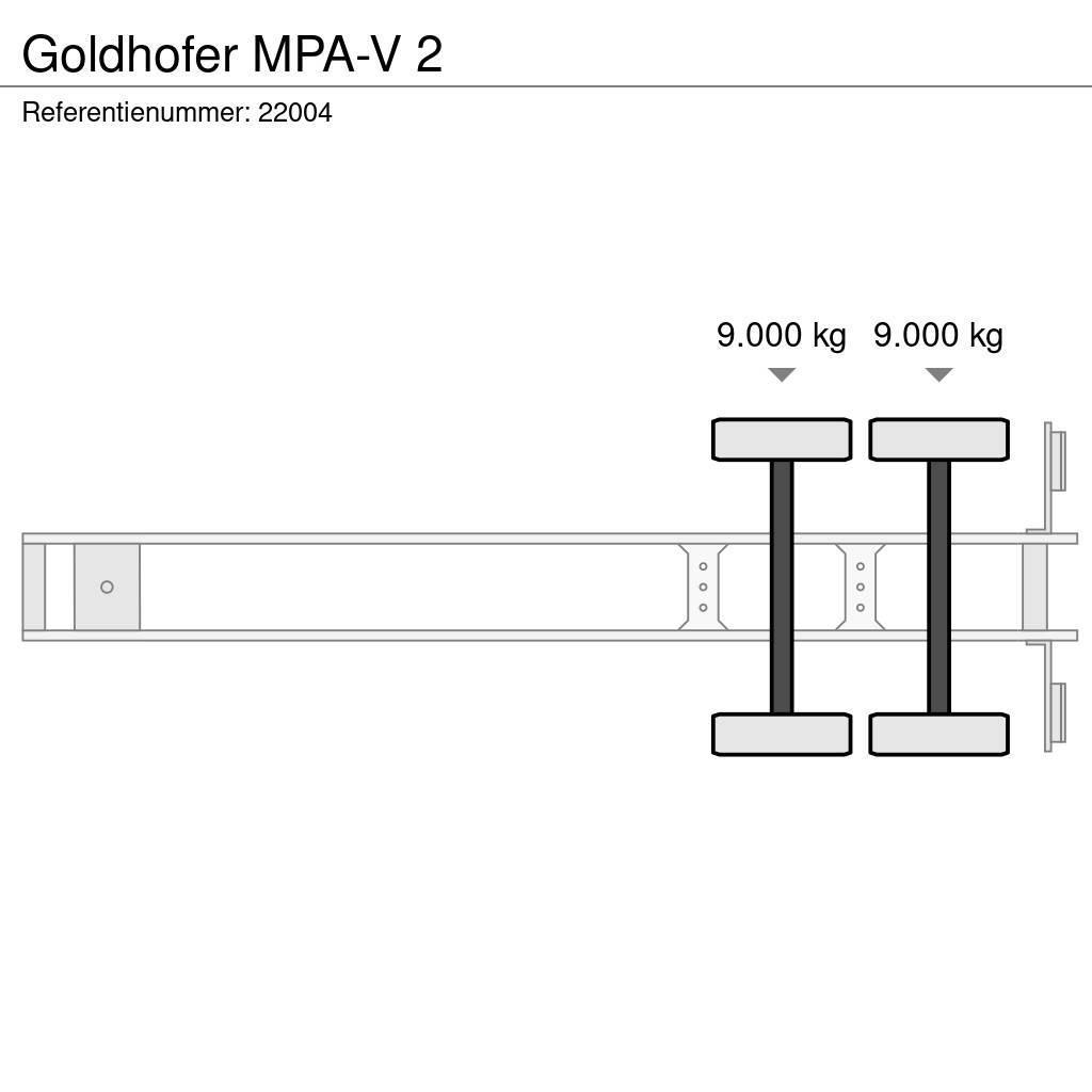 Goldhofer MPA-V 2 Poluprikolice labudice