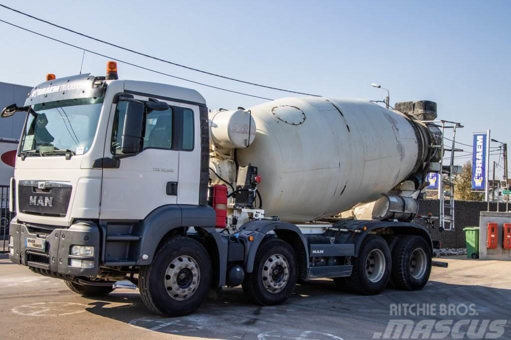 MAN TGS 32.360+E5/EEV+MIXER 9M³ Kamioni mešalice za beton