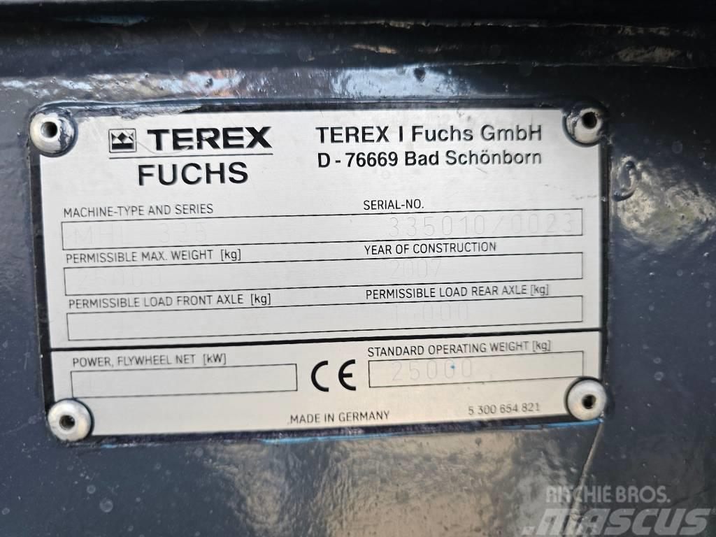 Fuchs MHL 335 Material Handler Bageri za rušenje