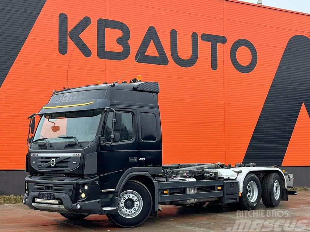 Volvo FMX 460 6x2*4 Meiller RK 20 ton L=6194mm Rol kiper kamioni sa kukom za podizanje tereta