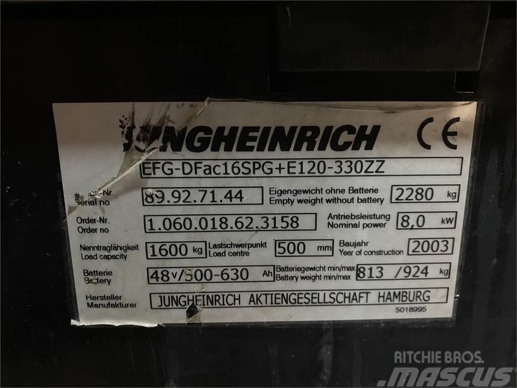 Jungheinrich EFG 16 Električni viljuškari