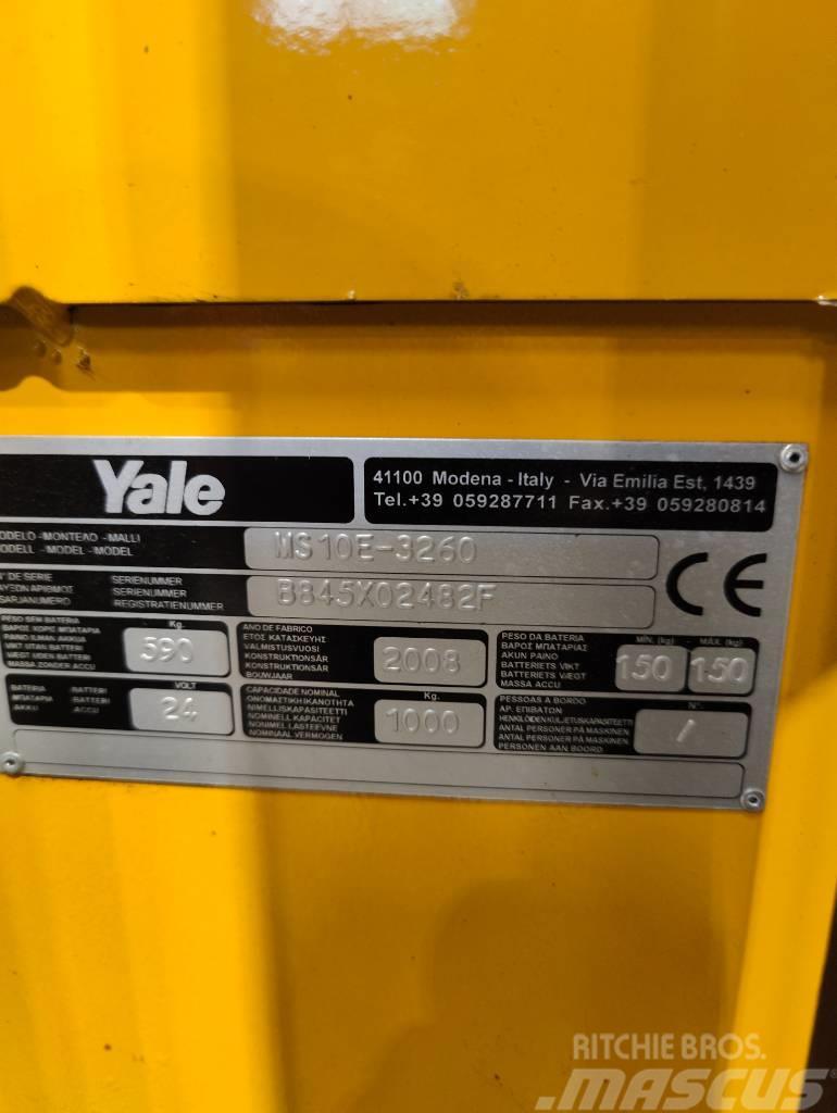 Yale MS10E Ručni električni viljuškar