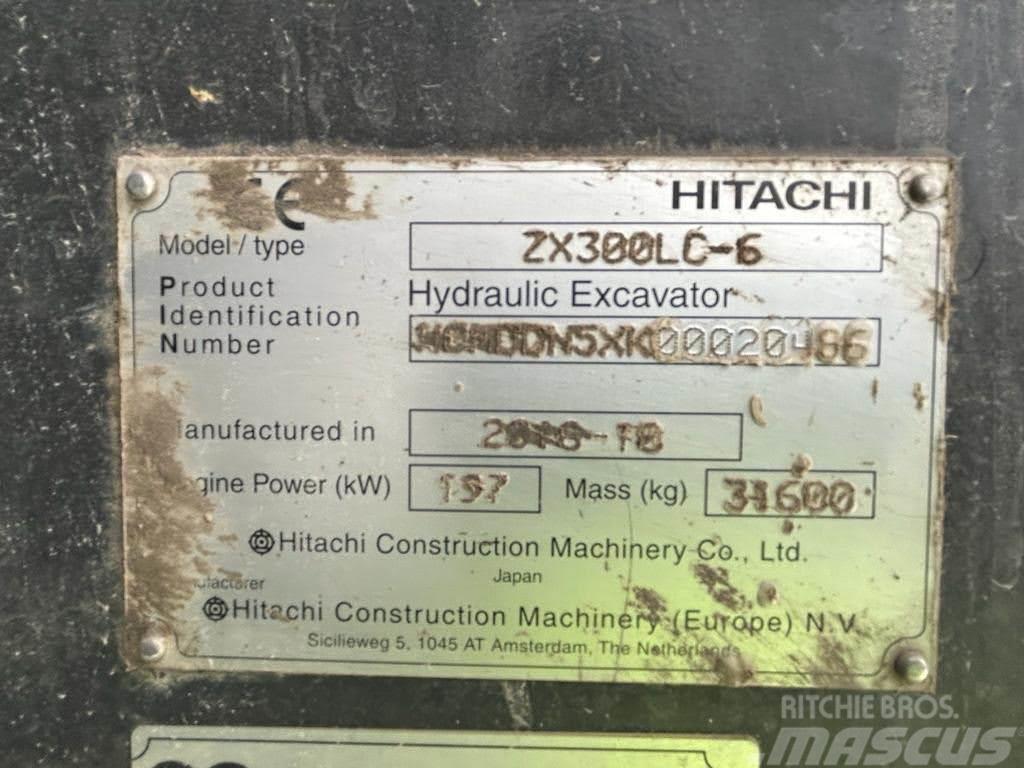 Hitachi ZX 300 LC-6 Bageri guseničari