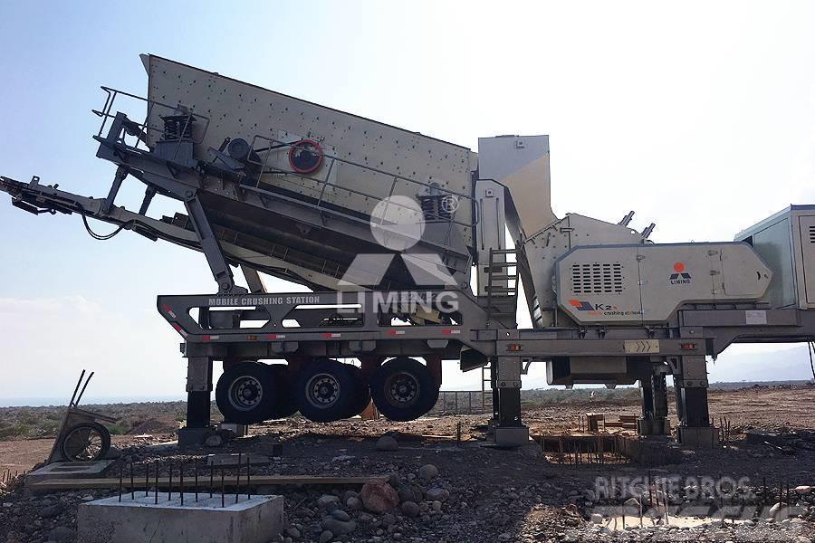 Liming KF1214 Mobile Impact Crusher With Screen Mobilne drobilice