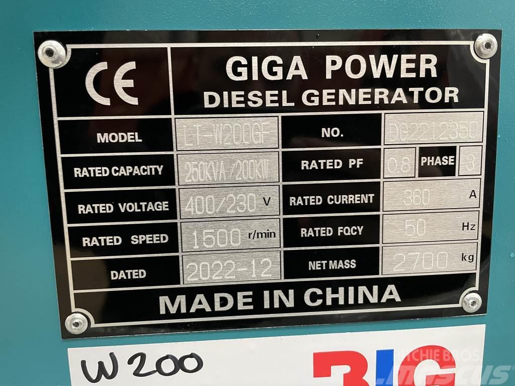  Giga power LT-W200GF 250KVA closed box Ostali generatori