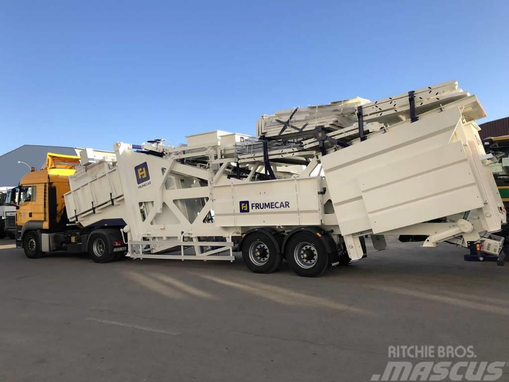 Frumecar ECA - ultra mobiele betoncentrale 30 - 120 m³/uur Betonare