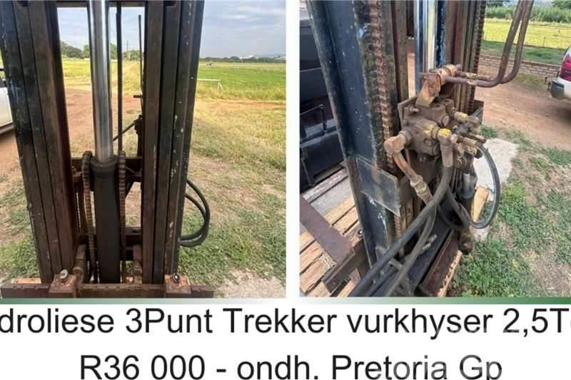  hydraulic 3 point tractor mount - 2.5 ton Viljuškari - ostalo