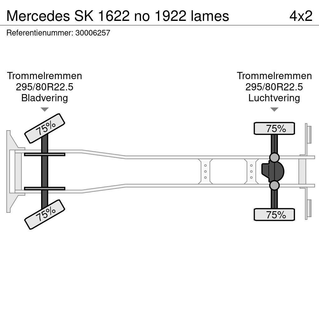 Mercedes-Benz SK 1622 no 1922 lames Autotransporteri