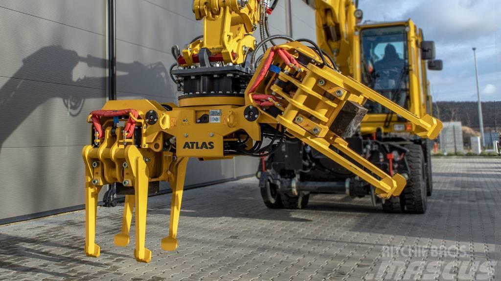 Atlas Podbijarka torowa 8 elementów - ballast tamper Ostale komponente za građevinarstvo