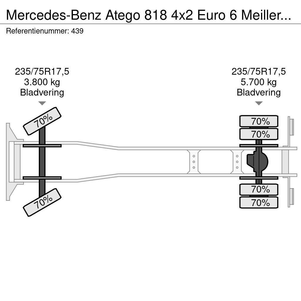 Mercedes-Benz Atego 818 4x2 Euro 6 Meiller 3 Seitenkipper 2 Piec Kiperi kamioni