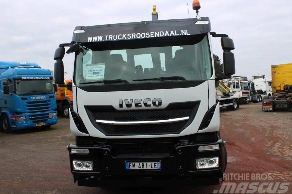 Iveco Stralis 460 + 6X2 + 20T + EURO 6 + 12 x IN STOCK Rol kiper kamioni sa kukom za podizanje tereta
