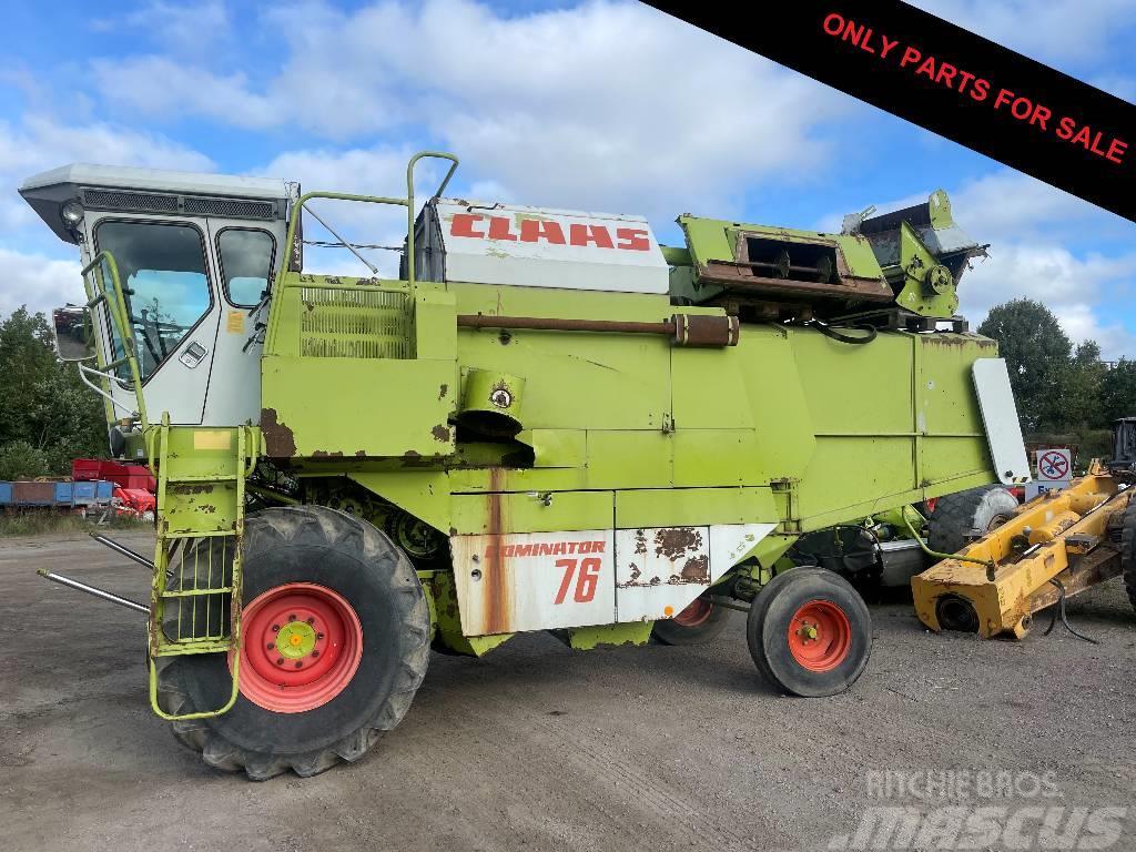 CLAAS Dominator 76 dismantled: only spare parts Kombajni