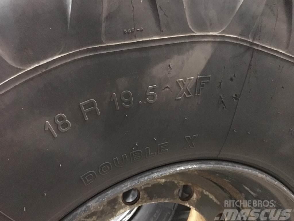JCB 18 R 19.5 XF tyres Gume, točkovi i felne