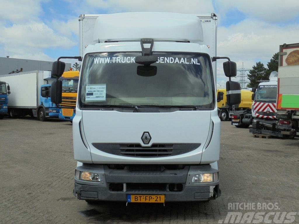 Renault Midlum 190 + Manual + Dhollandia Lift Sanduk kamioni