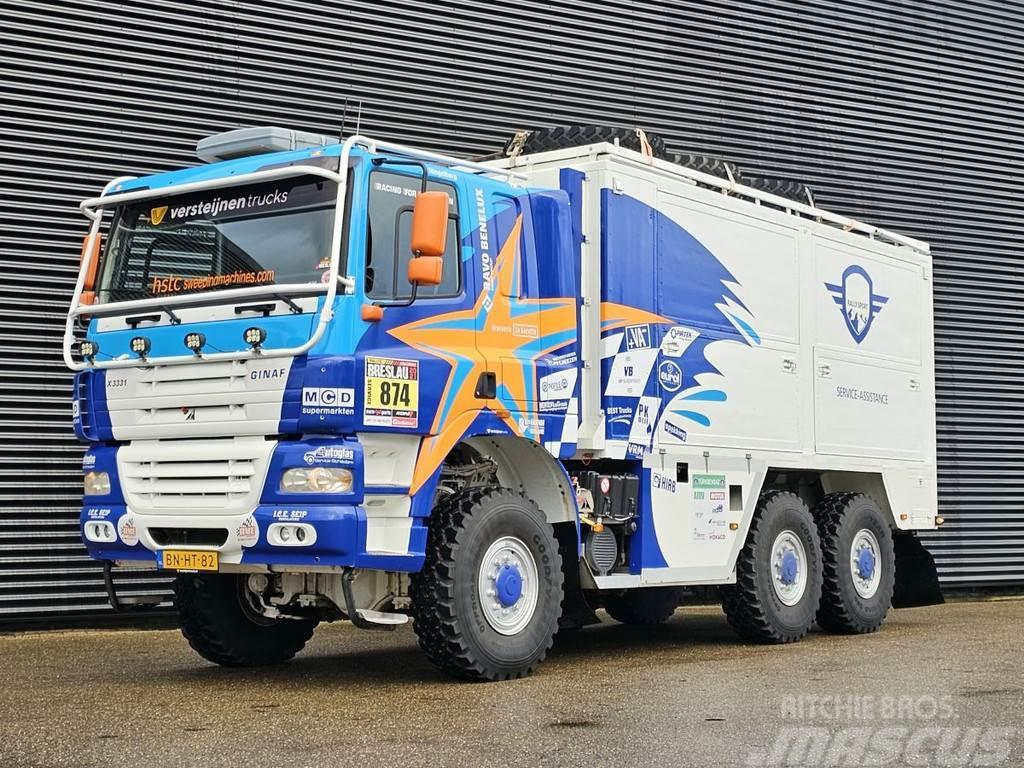Ginaf X3331 6X6 DAF / SERVICE / RALLY / T5 / DAKAR Sanduk kamioni