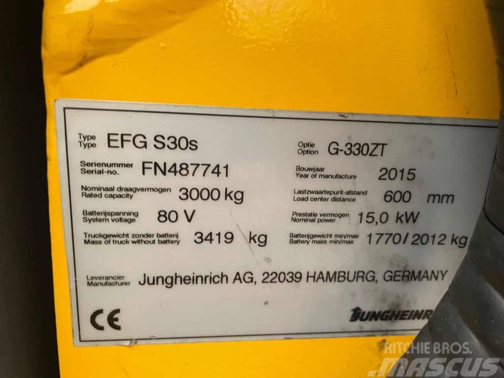 Jungheinrich EFG S30S Električni viljuškari