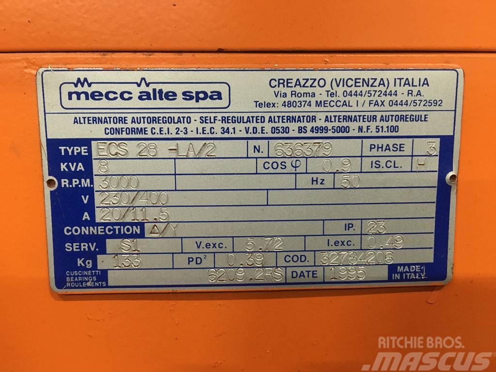  RUCCERINI MD190 GENERATOR 8 KVA USED Dizel generatori