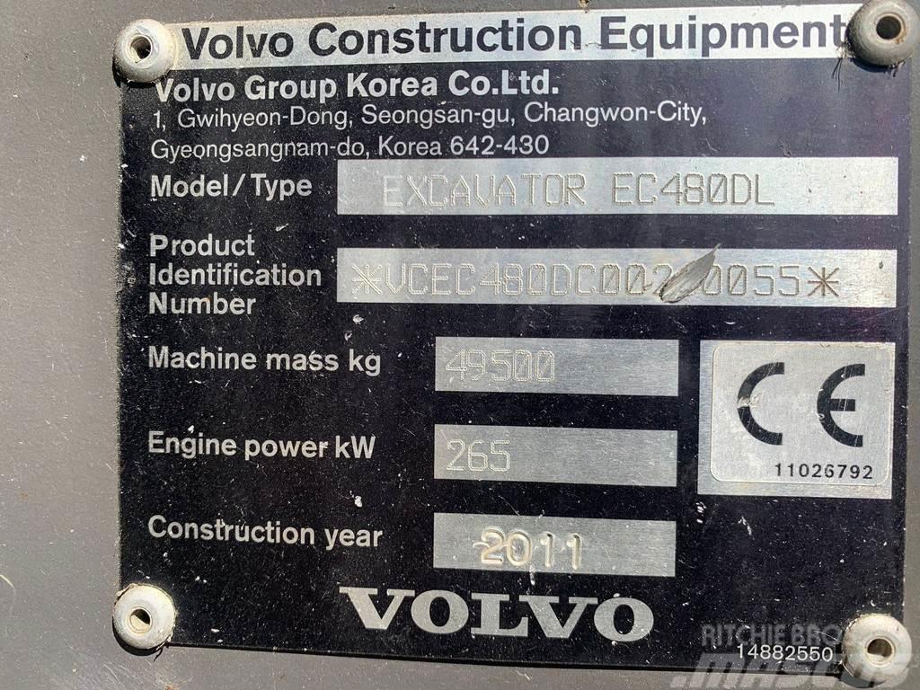 Volvo EC480DL Excavator pe Senile Polovni specijalni bageri