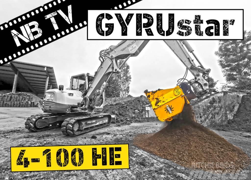 Gyru-Star 4-100HE | Siebschaufel Bagger ab 7 t Korpe za prosijavanje