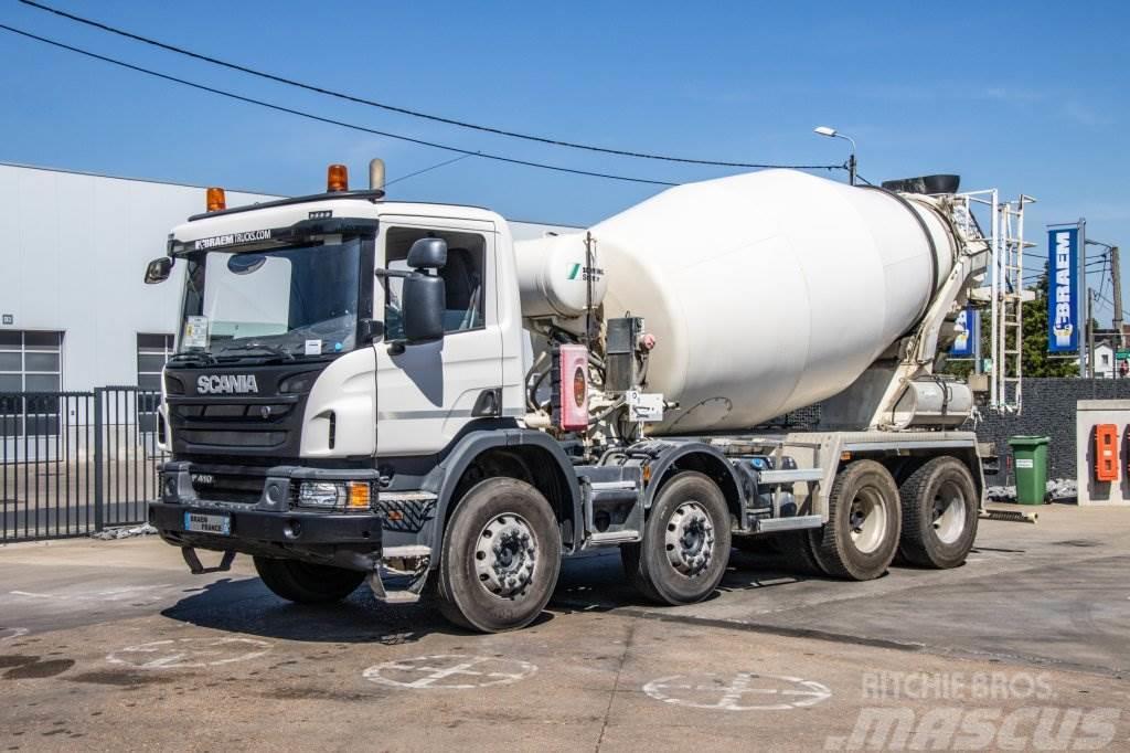 Scania P410+E6+STETTER 9M³ Kamioni mešalice za beton