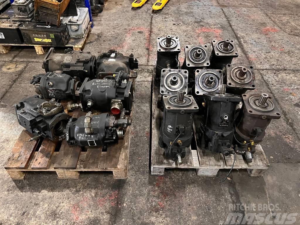 John Deere Ponsse Valmet Komatsu Hydraulic pumps and motors Hidraulika