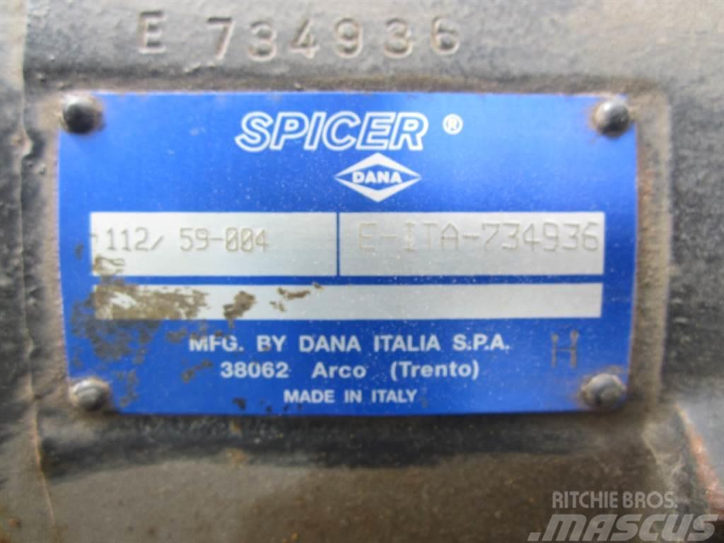 Spicer Dana 112/59-004 - Axle housing/Achskörper/Astrecht Osovine
