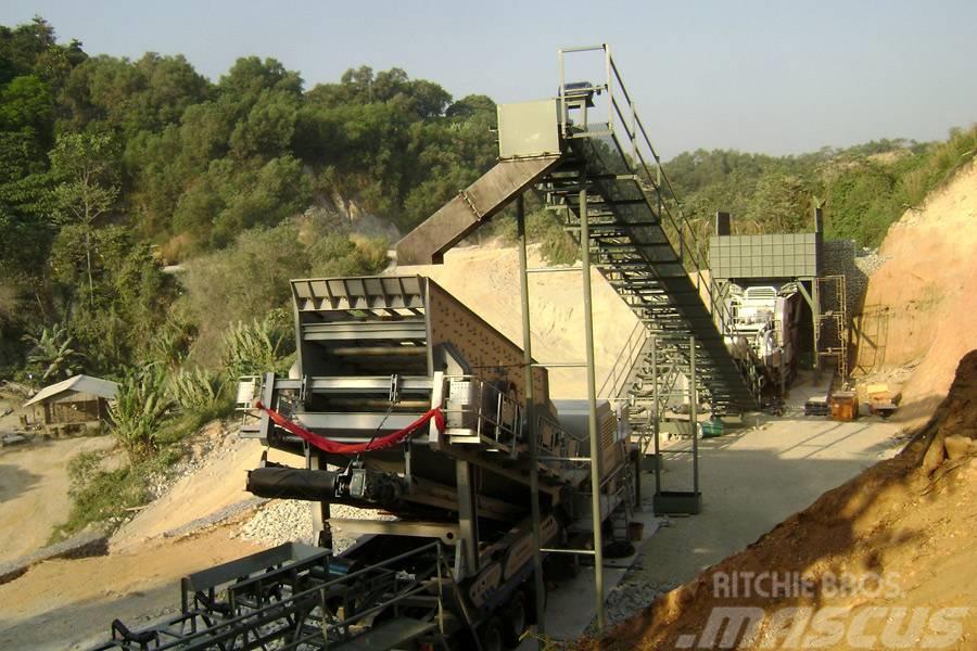 Liming KE860-1 Mobile Primary Jaw Crusher Drobilice