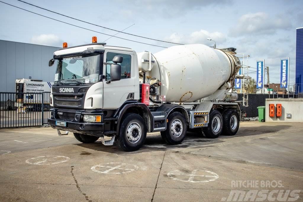 Scania P360+E5+LIEBHERR 9m3 Kamioni mešalice za beton