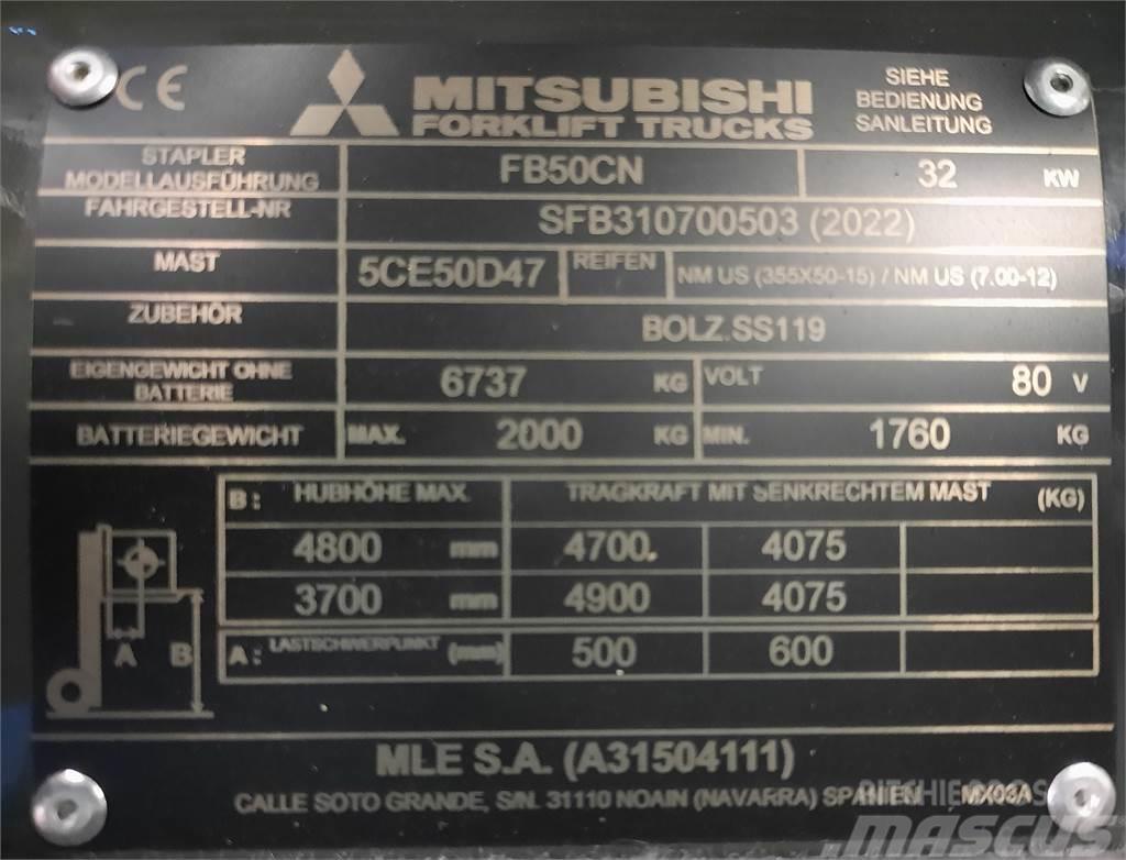 Mitsubishi FB50CN Električni viljuškari