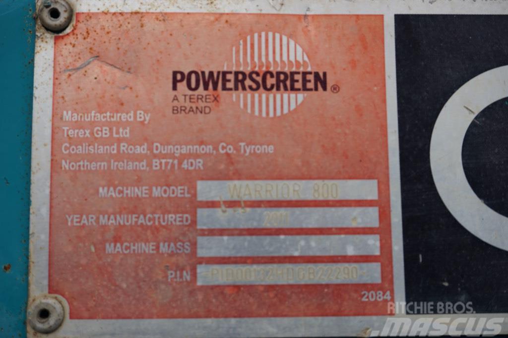 PowerScreen Warrior 800 Mobilna sita
