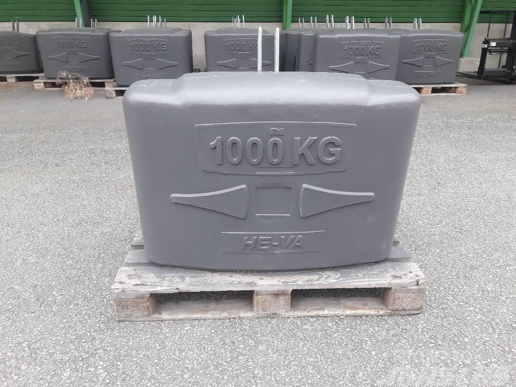 He-Va Etupaino 1000kg Prednji tegovi