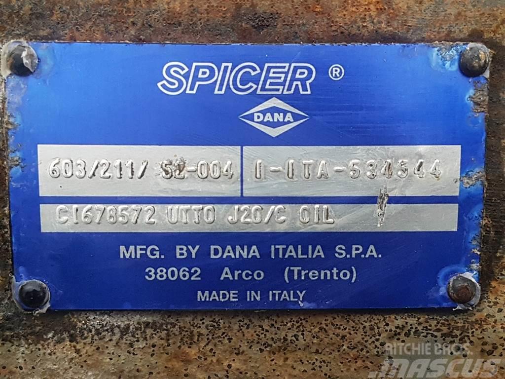 Manitou 180ATJ-Spicer Dana 603/211/52-004-Axle/Achse/As Osovine