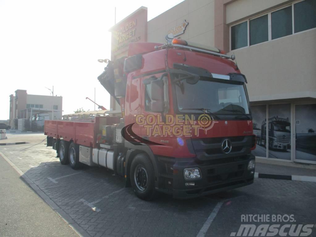 Mercedes-Benz Actros 2546 6x4 PALFINGER PK53002 Crane 2012 Kamioni sa kranom