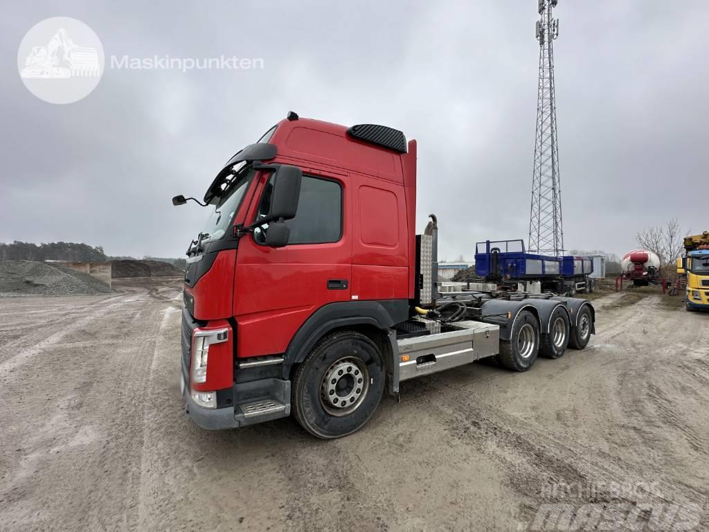 Volvo FM 420 LAXO + Lastväxlare + Betongroterare Kontejnerski kamioni