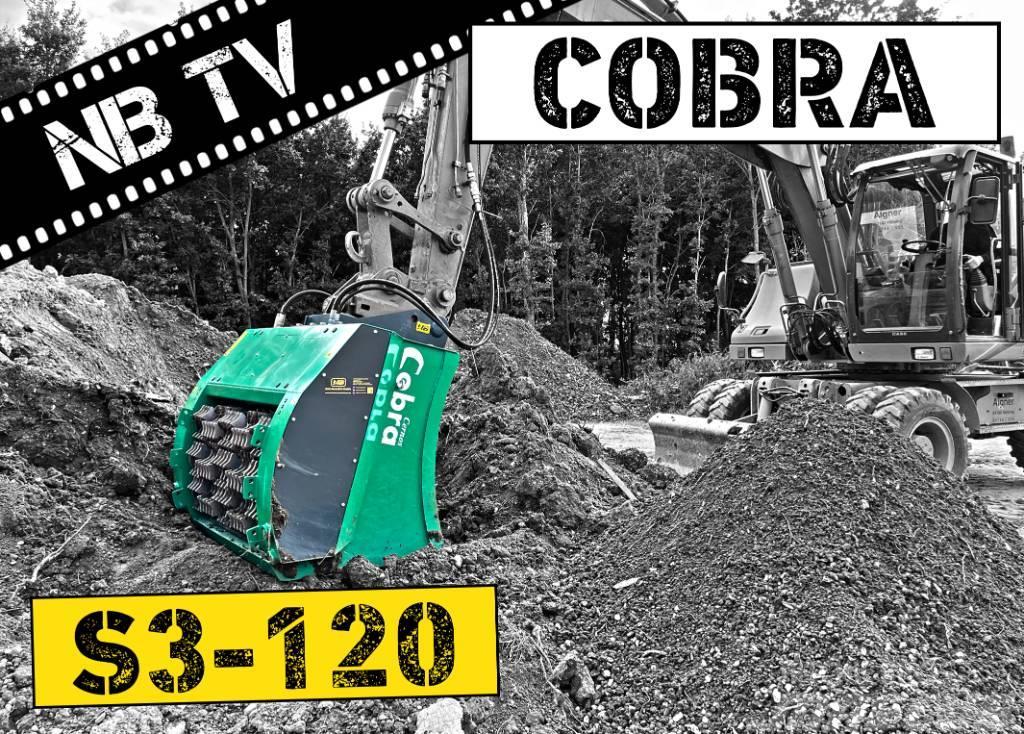 Cobra Siebschaufel S3-120 | Schaufelseparator Bagger Korpe za prosijavanje