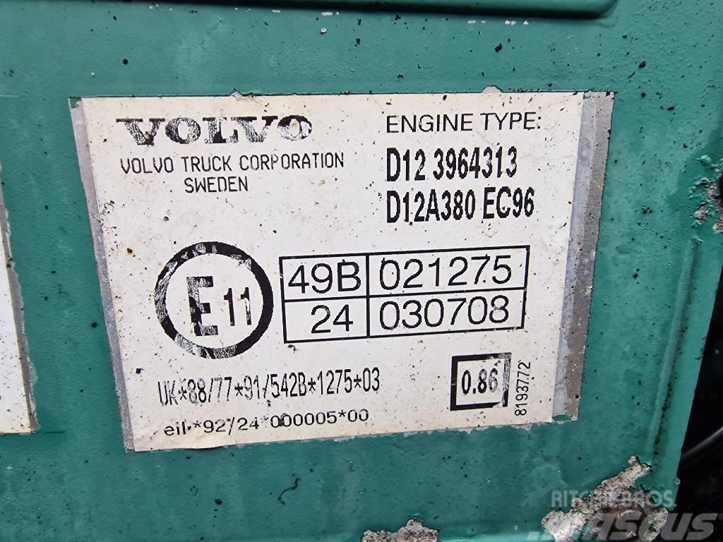 Volvo D12A380/1850 EC96 Kargo motori